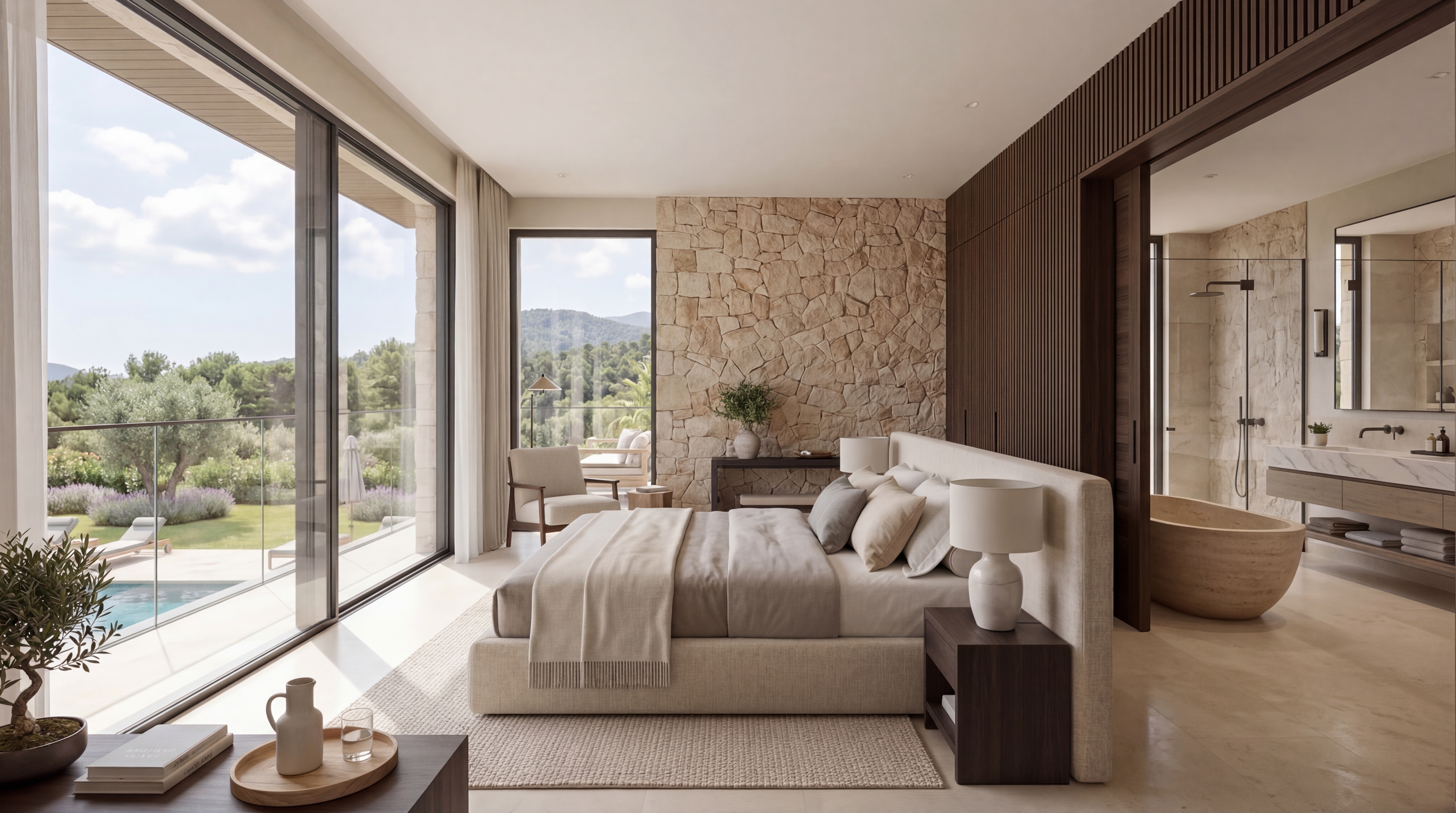 Villa Render Dormitorio