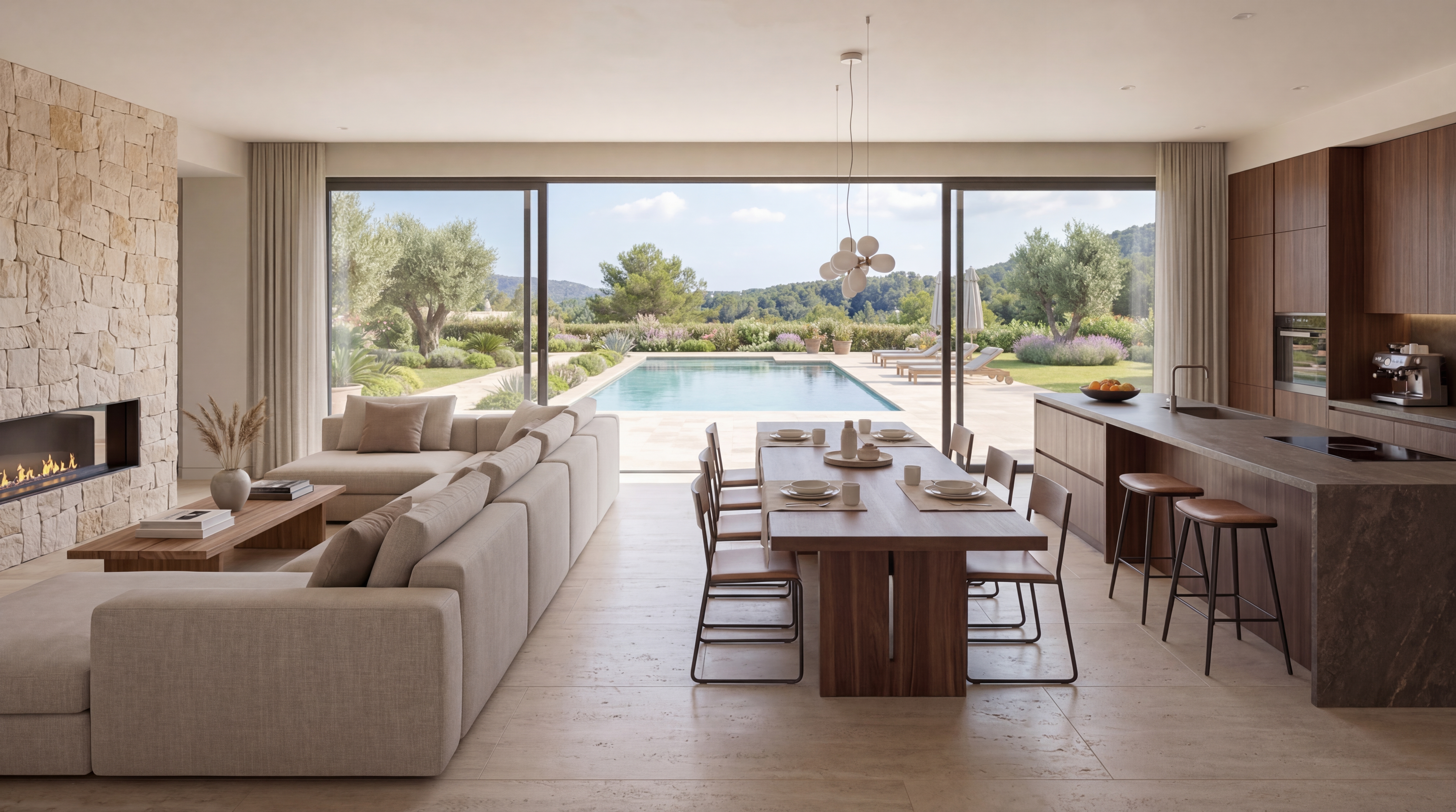 Villa Render Salon